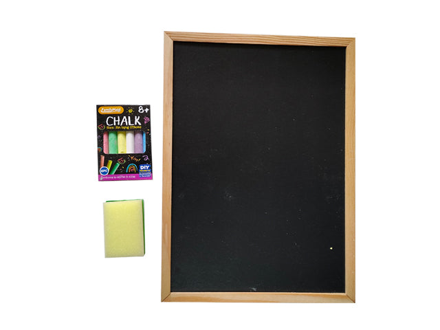 3-Piece Mini Chalkboard Set 8.25 x 11.5 Inch – Reusable Blackboard Signs for Crafts, Gifts & DIY Projects