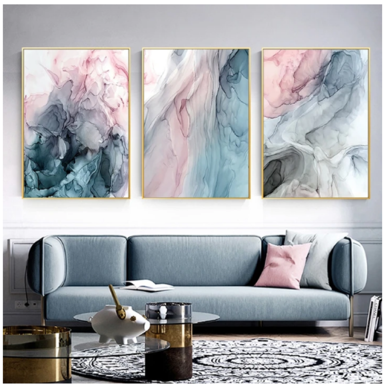 Custom Decorative Painting Canvas Core Framed Unframed Painting