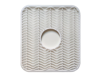 Kitchen Sink Protector Mat – 11 x 12 Inch Non-Slip Sink Mat for Dish & Glass Protection