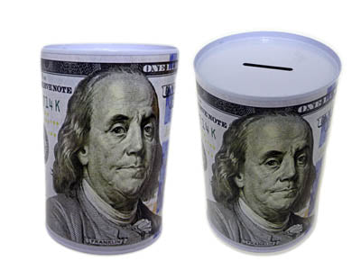 Saving bank Tin home Organization, Storage & Everyday Essentials