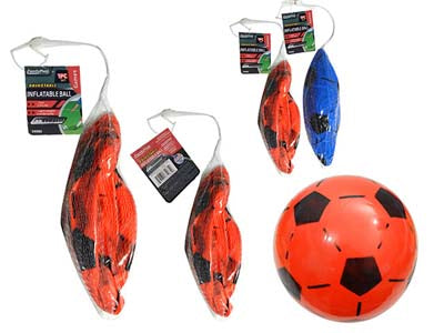 Inflatable Soccer Ball 9.8 Inch – Lightweight Football for Kids Outdoor Play