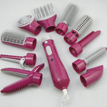 Load image into Gallery viewer, Supply multi-function direct hair furl hair dryer comb high power home hair style instrument set 10
