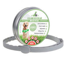 Load image into Gallery viewer, Dewel All Cat Dog Collar Anti Flea Ticks Mosquitoes Outdoor Protective Adjustable Pet Collars 8 Months Long-term Protection
