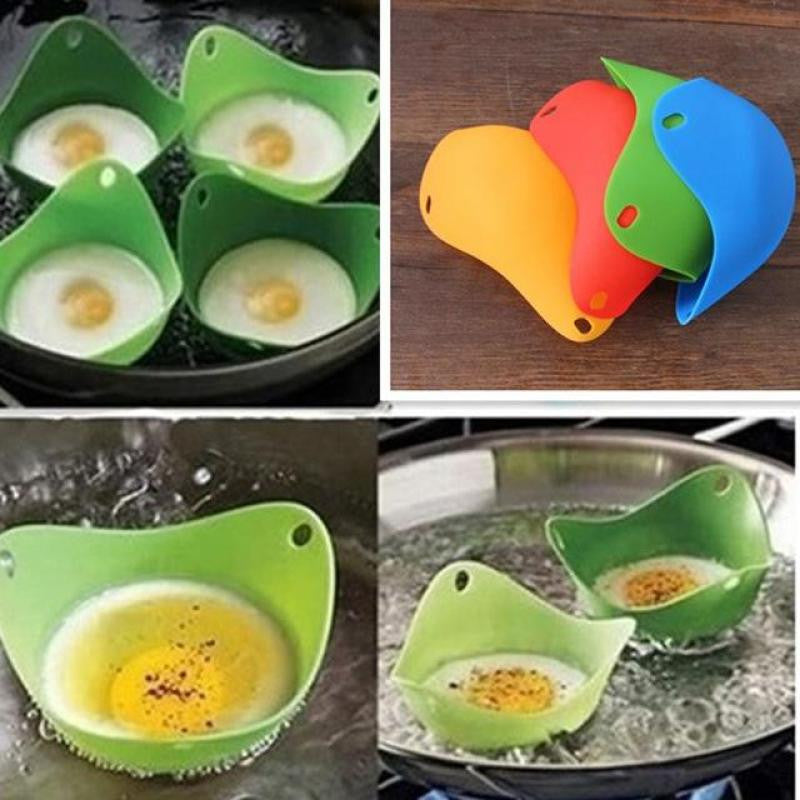 Silicone Egg Steamer - Egg Boiler, Microwave Tool
